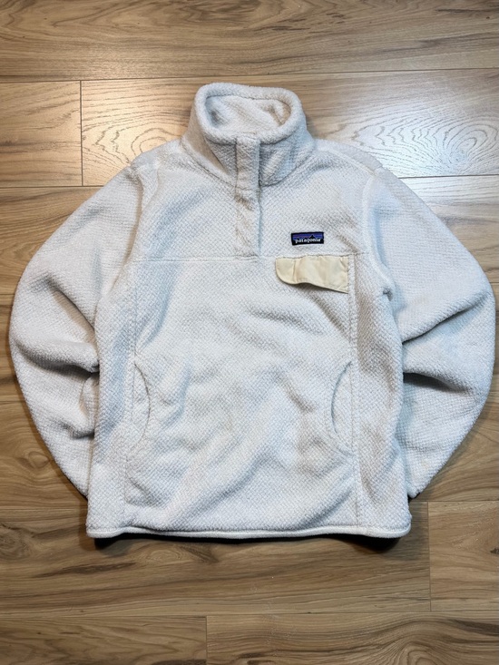 Patagonia Other - Patagonia White Cozy Fleece Pullover